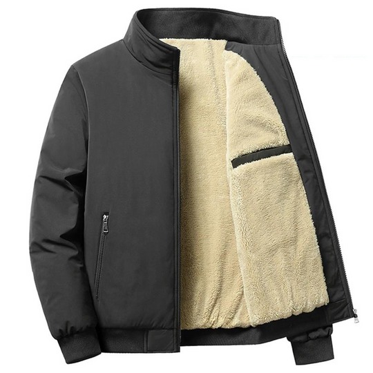 Herren Fleecejacke Dick Warm und Bequem 0