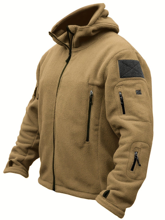 Herren Fleecejacke Winddicht 2