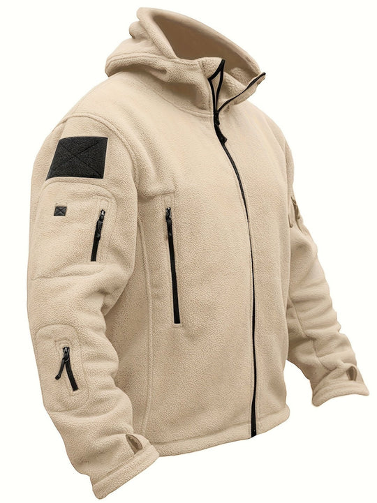 Herren Fleecejacke Winddicht 3