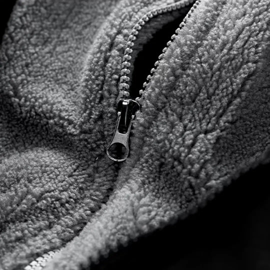 Herren Fleecejacke mit Kapuze für Outdoor-Aktivitäten 7