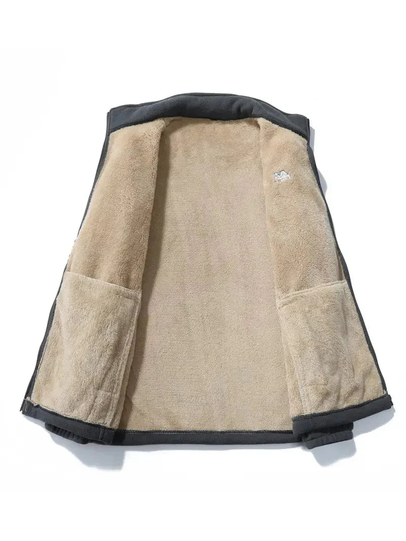 Herren Fleeceweste Gefüttert für Outdoor-Aktivitäten, Wärme und Komfort 6