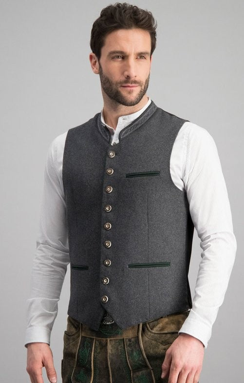 Herren Gilet Modernes Design Vielseitig Kombinierbar 1