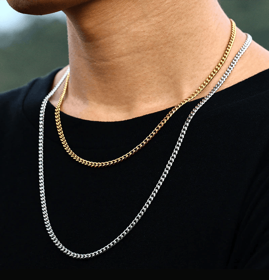 Herren Gliederkette Kubanisches Design 1