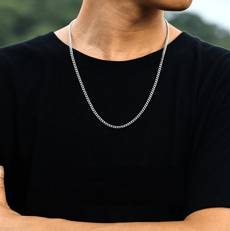Herren Gliederkette Kubanisches Design 2