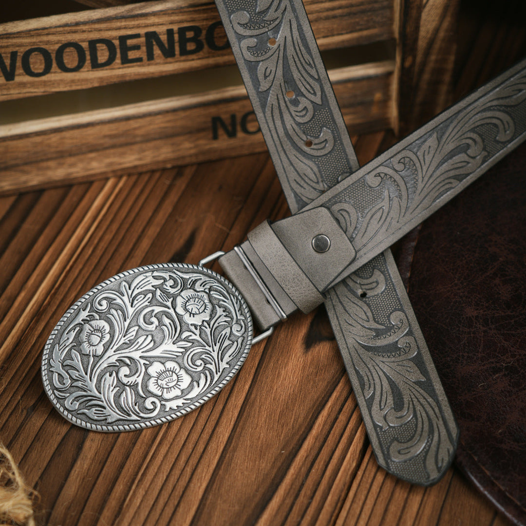 Herren Gürtel im Western-Stil 3