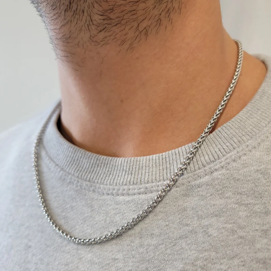 Herren Halskette Kreuz Design 1