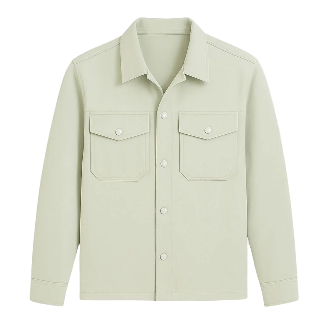 Herren Hemdjacke Leicht und Vielseitig 0