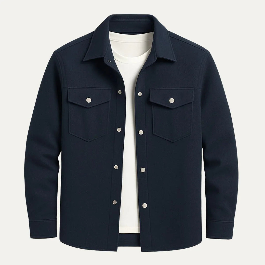 Herren Hemdjacke Leicht und Vielseitig 1