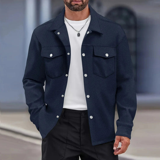 Herren Hemdjacke Leicht und Vielseitig 4