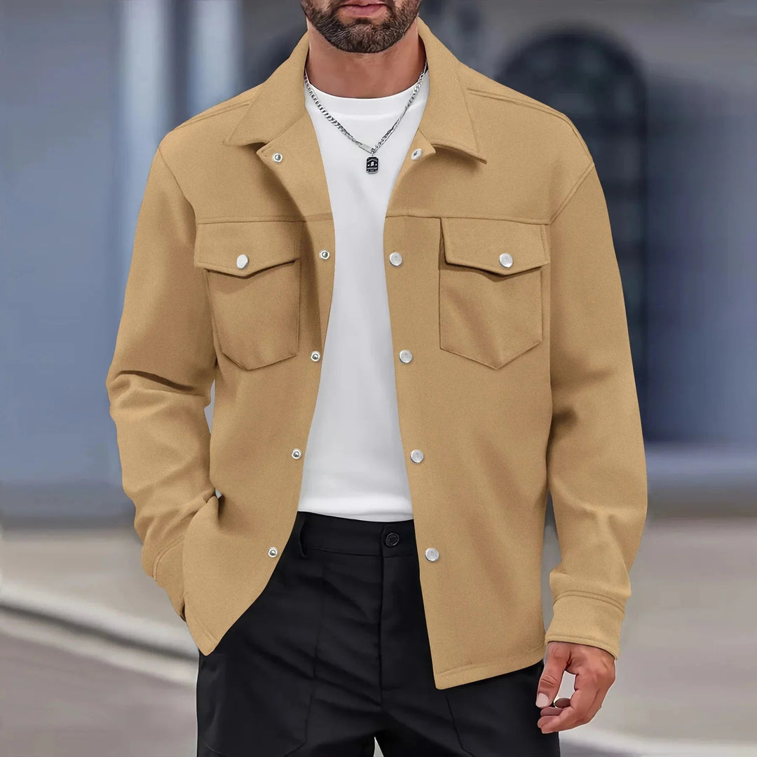 Herren Hemdjacke Leicht und Vielseitig 6