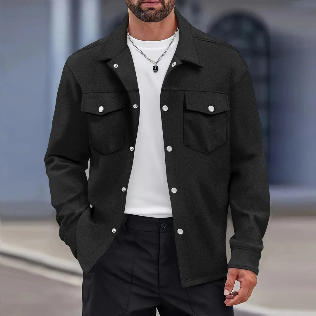 Herren Hemdjacke Leicht und Vielseitig 7