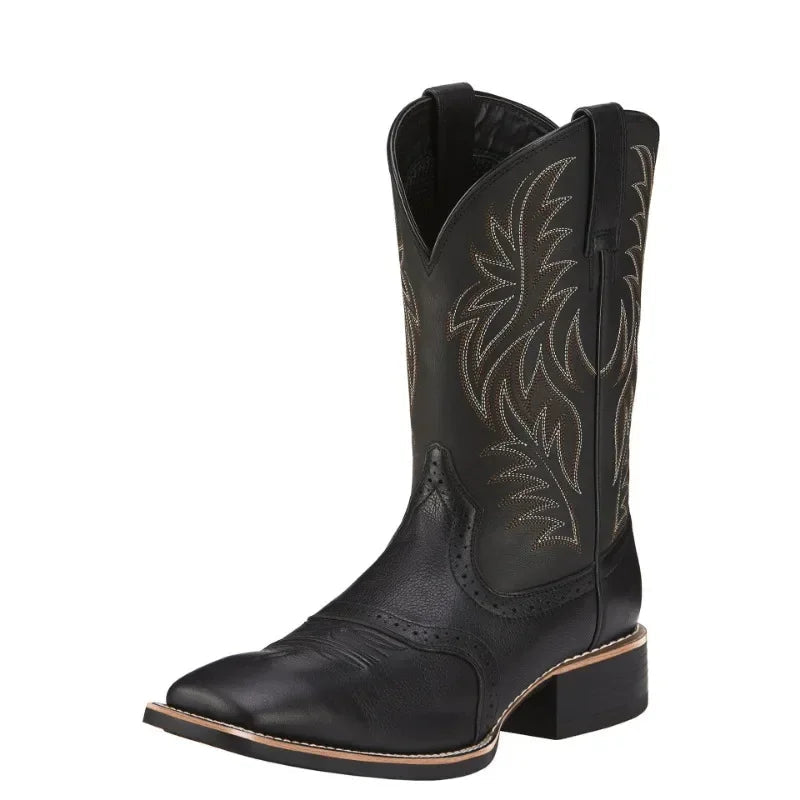 Herren Hohe Stiefel Retro Stil 0