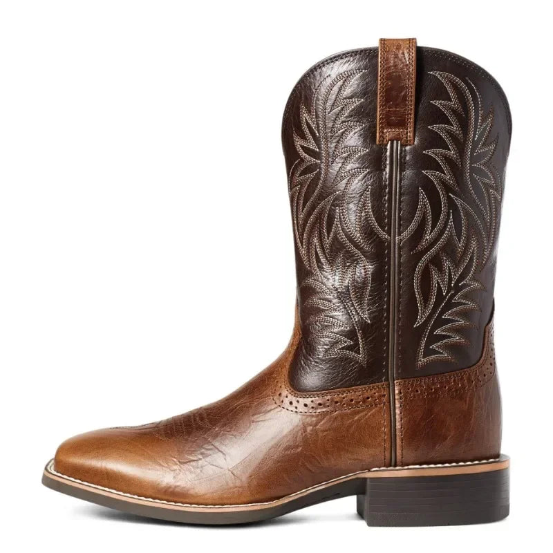 Herren Hohe Stiefel Retro Stil 3