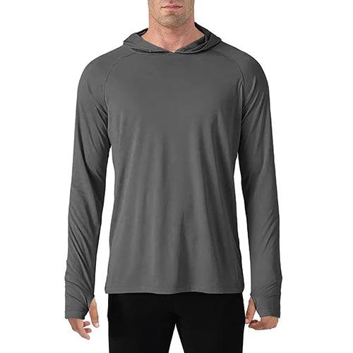 Herren Hoodie T-Shirt mit UV-Schutz 5