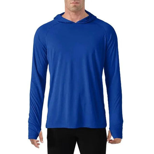 Herren Hoodie T-Shirt mit UV-Schutz 6