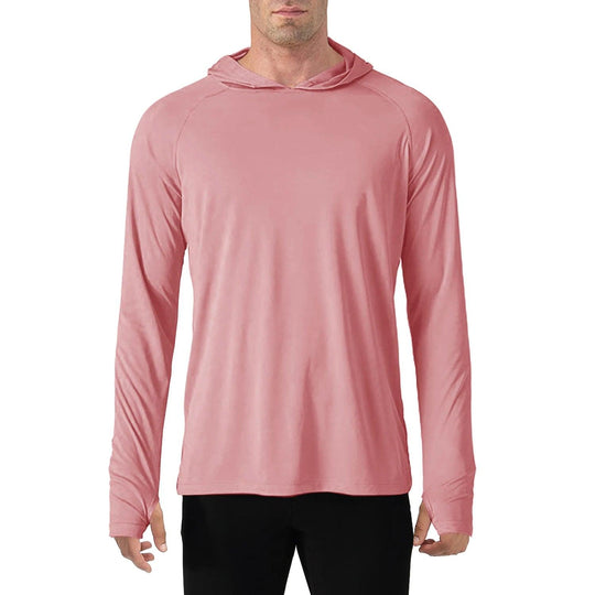 Herren Hoodie T-Shirt mit UV-Schutz 7