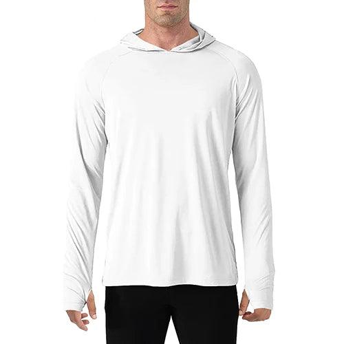Herren Hoodie T-Shirt mit UV-Schutz 8