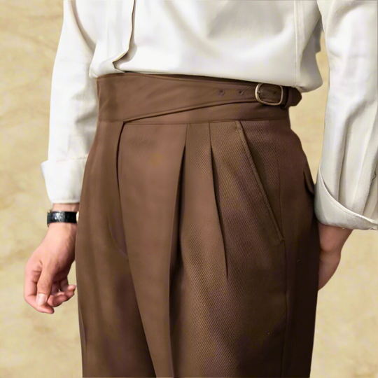 Herren Hosen Hochbund mit Ergonomischer Passform 4