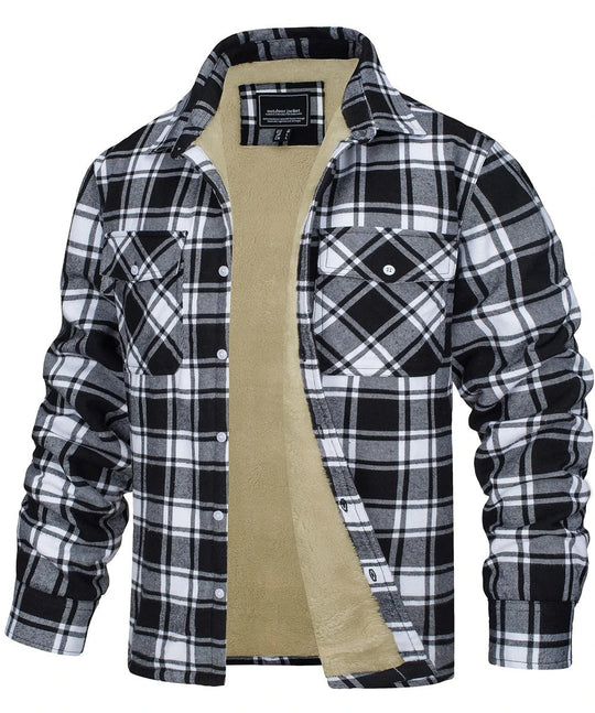 Herren Jacke im karierten Design 1