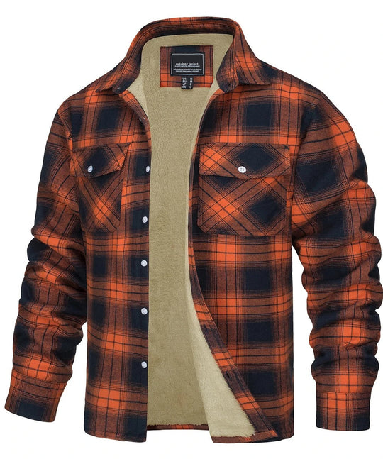 Herren Jacke im karierten Design 4