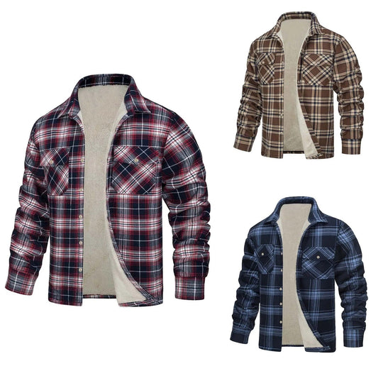 Herren Jacke im karierten Design 6