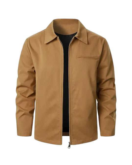 Herren Jacke mit Reißverschluss im Street-Style 0