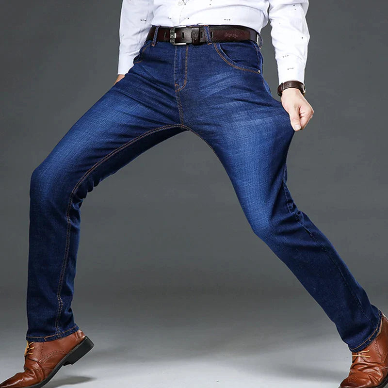 Herren Jeans 4-Wege-Stretch Baumwolle 1