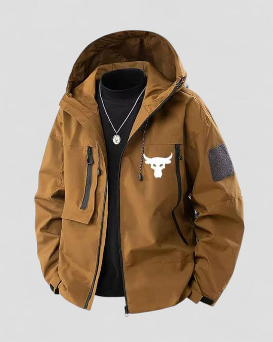 Herren Kapuzenjacke Winddicht Modern 1