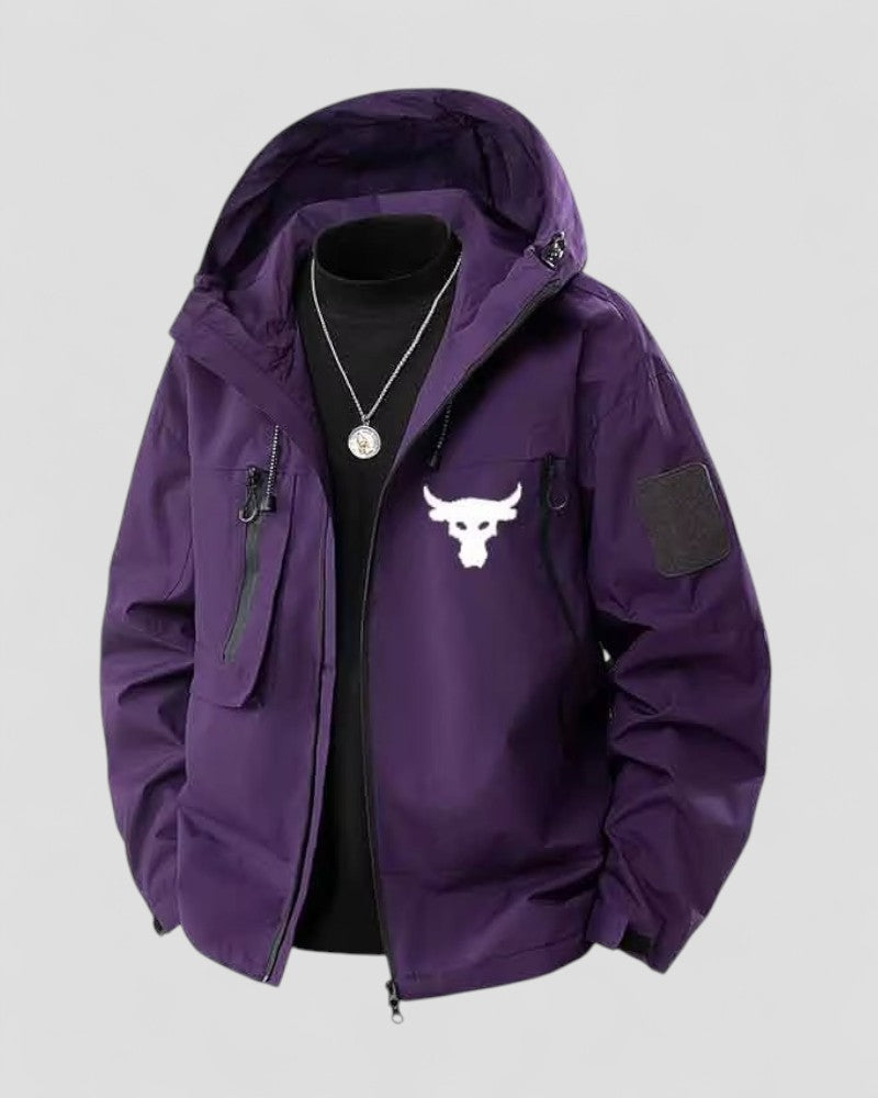 Herren Kapuzenjacke Winddicht Modern 3