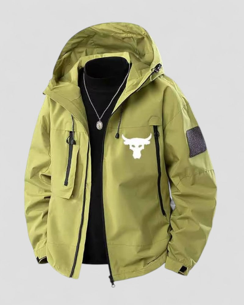 Herren Kapuzenjacke Winddicht Modern 4