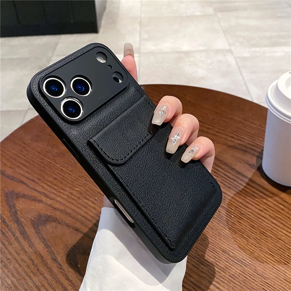 Herren Kartenhalter Hülle für iPhone 2
