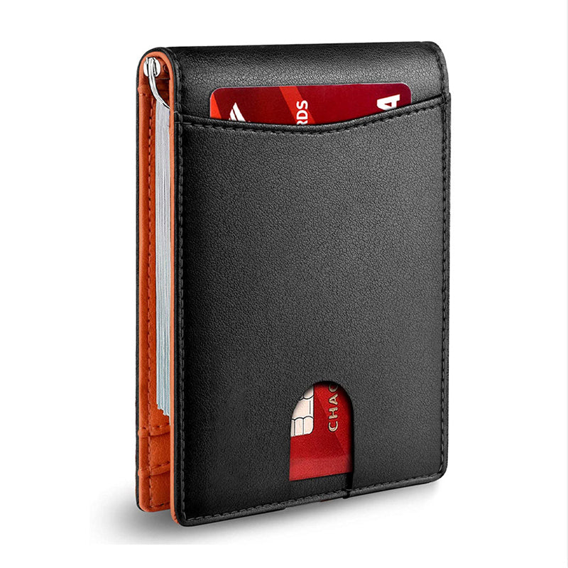 Herren Kartenhalter Mit Geldscheinklammer Minimalistisch 10