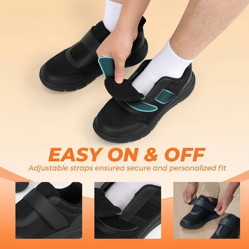 Herren Komfortschuhe Extraweite Passform 3
