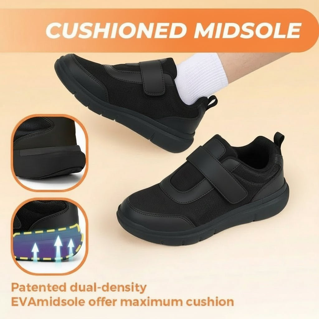 Herren Komfortschuhe Extraweite Passform 6