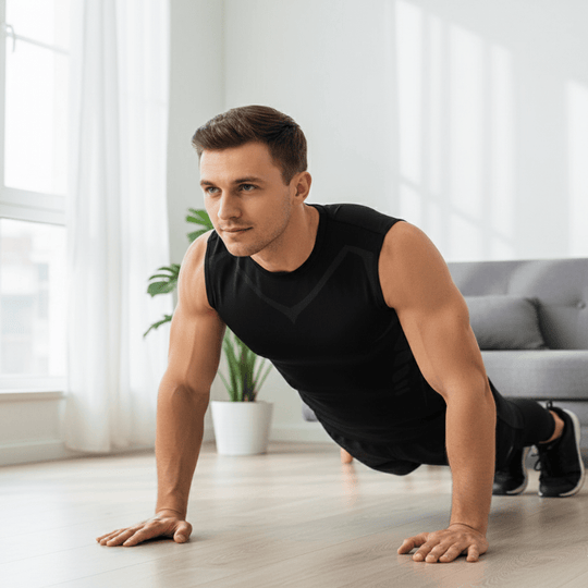 Herren Kompressionsweste für Verbesserte Körperhaltung 3