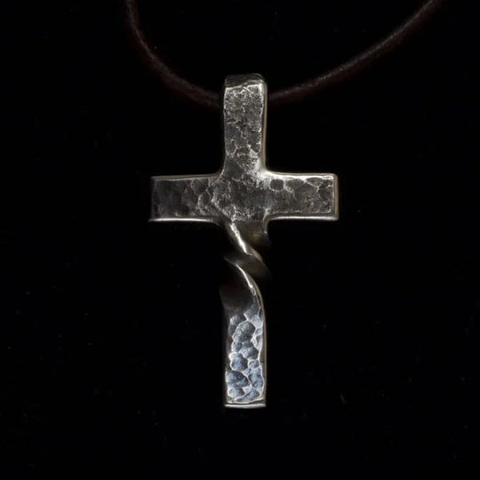Herren Kreuz-Halskette Handgemacht 2