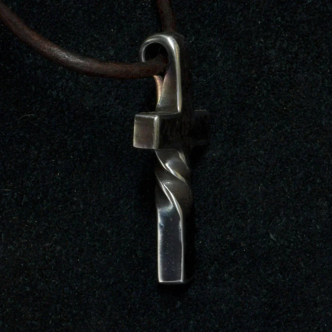 Herren Kreuz-Halskette Handgemacht 3