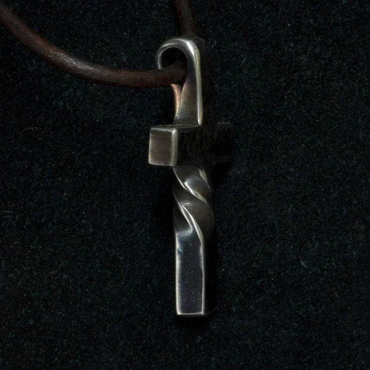 Herren Kreuz-Halskette Handgemacht 3