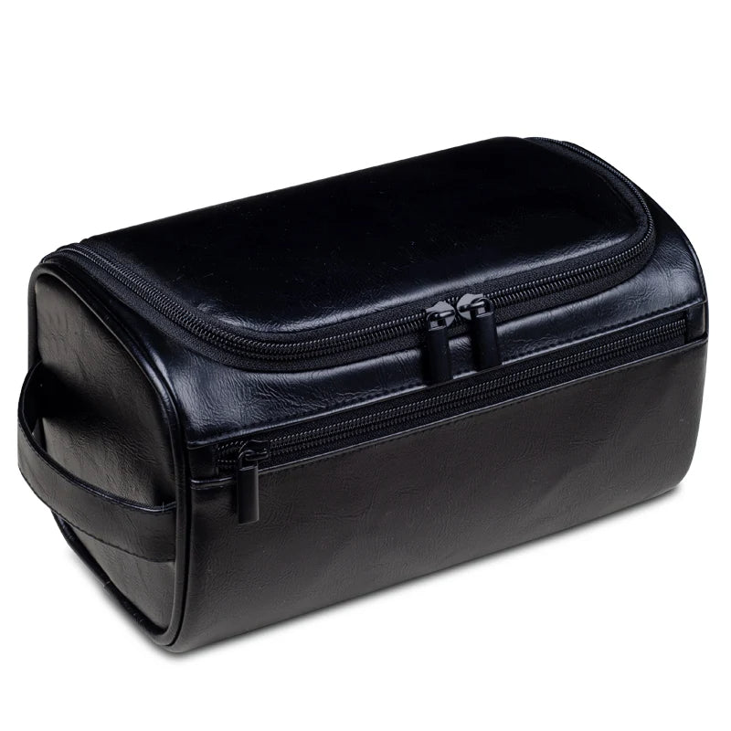 Herren Kulturbeutel aus Leder – Wasserdichtes Reise-Dopp-Set 5