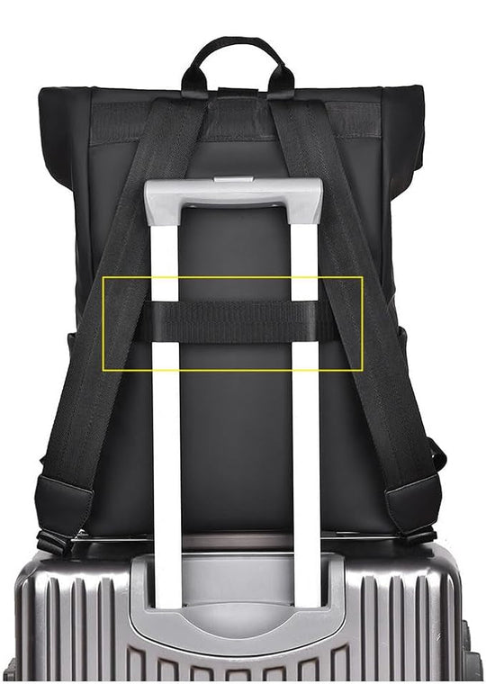 Herren Laptop Rucksack Mit USB-Anschluss Und Modernem Design 1
