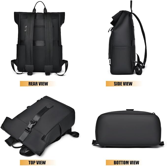 Herren Laptop Rucksack Mit USB-Anschluss Und Modernem Design 2
