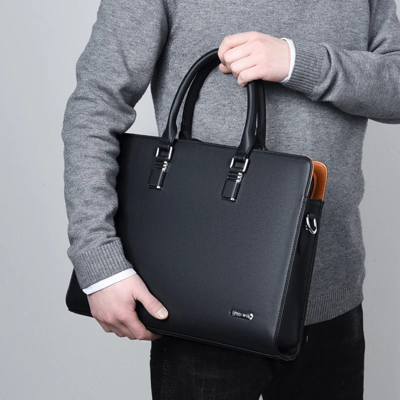 Herren Laptoptasche Stilvoll und Praktisch 6