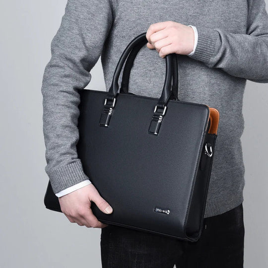 Herren Laptoptasche Stilvoll und Praktisch 6