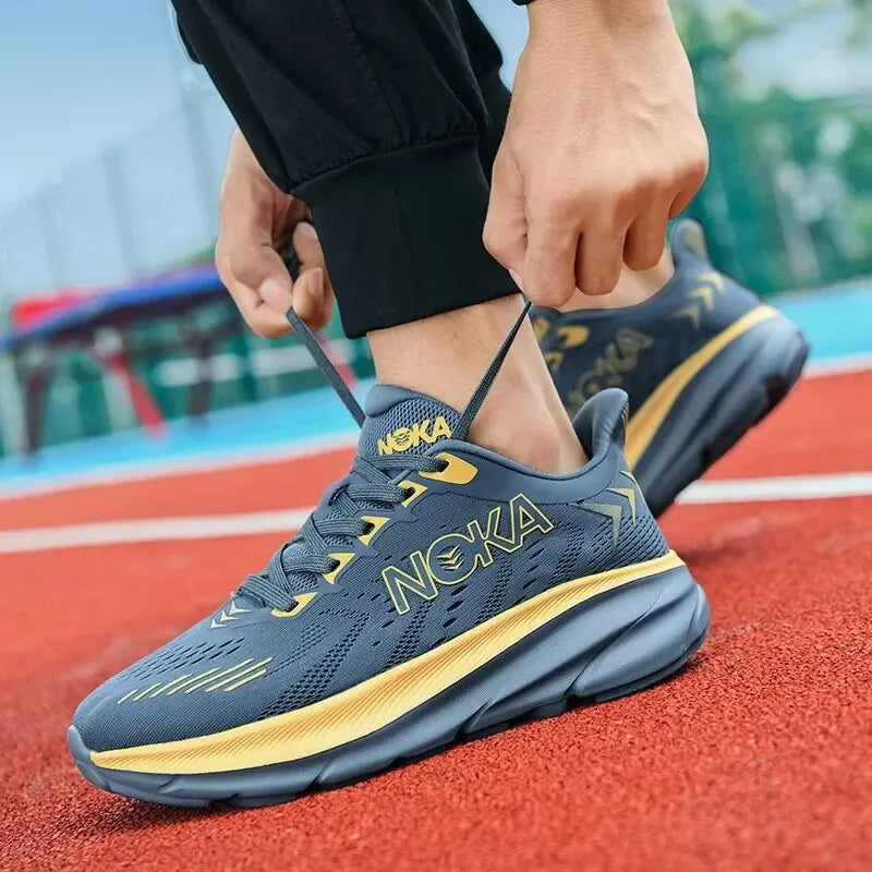 Herren Laufschuhe Modernes Design Rutschfeste Außensohle Atmungsaktiv Komfort 4
