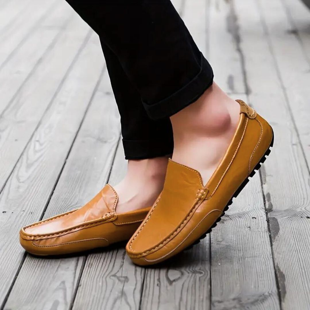Herren Leder Mokassins für Freizeit und semi-formale Anlässe 4