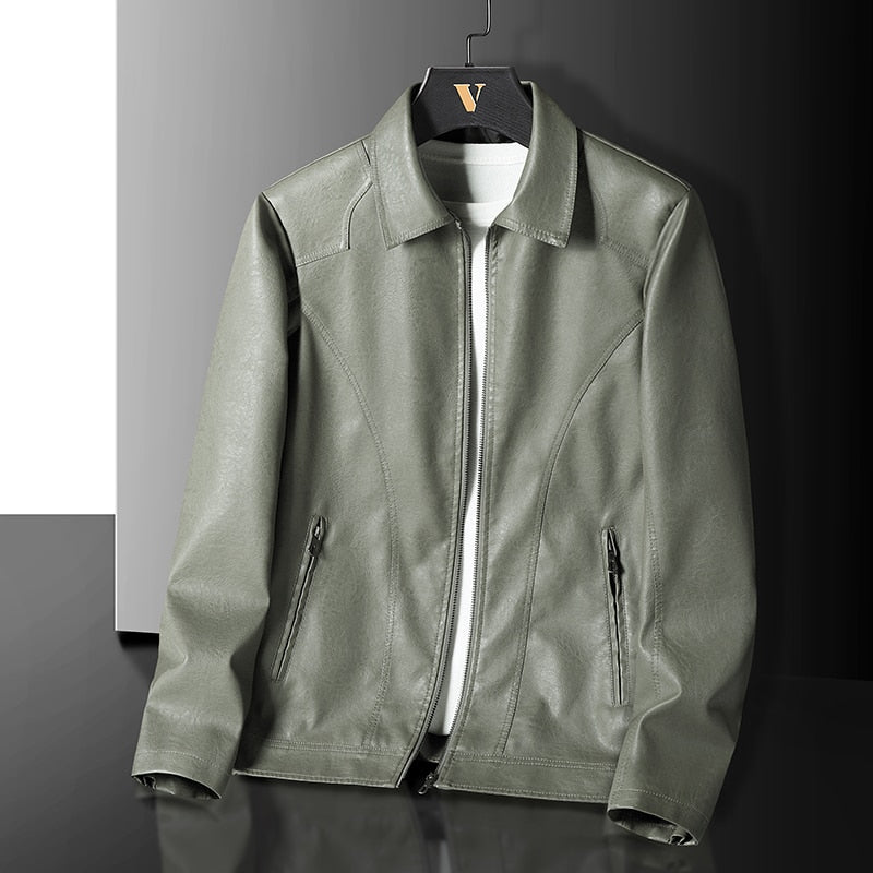 Herren Lederjacke Enforcer Premium 3