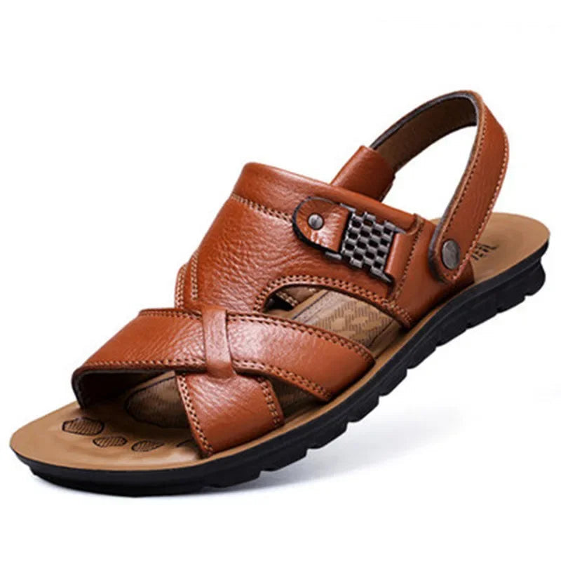 Herren Ledersandalen Römisch Inspiriert 1