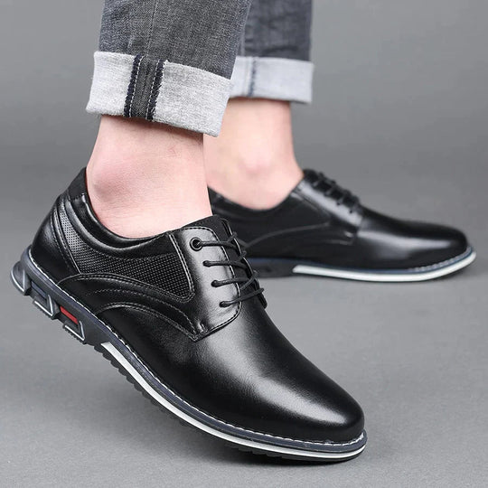 Herren Lederschuhe im klassischen Stil 3