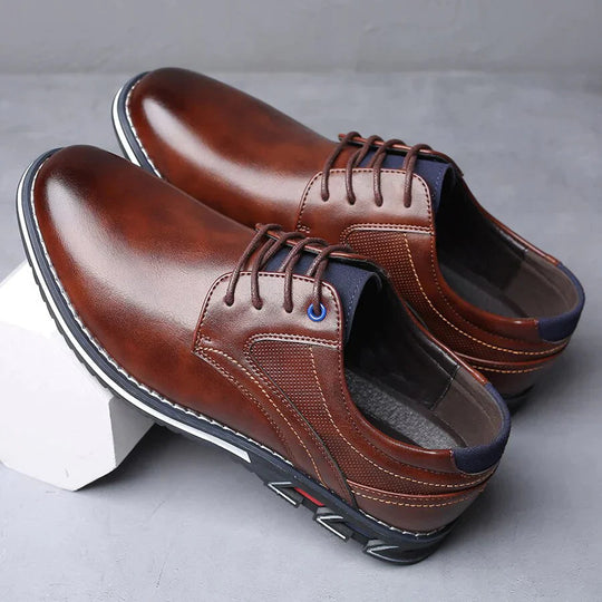 Herren Lederschuhe im klassischen Stil 4