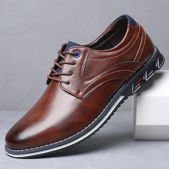 Herren Lederschuhe im klassischen Stil 5